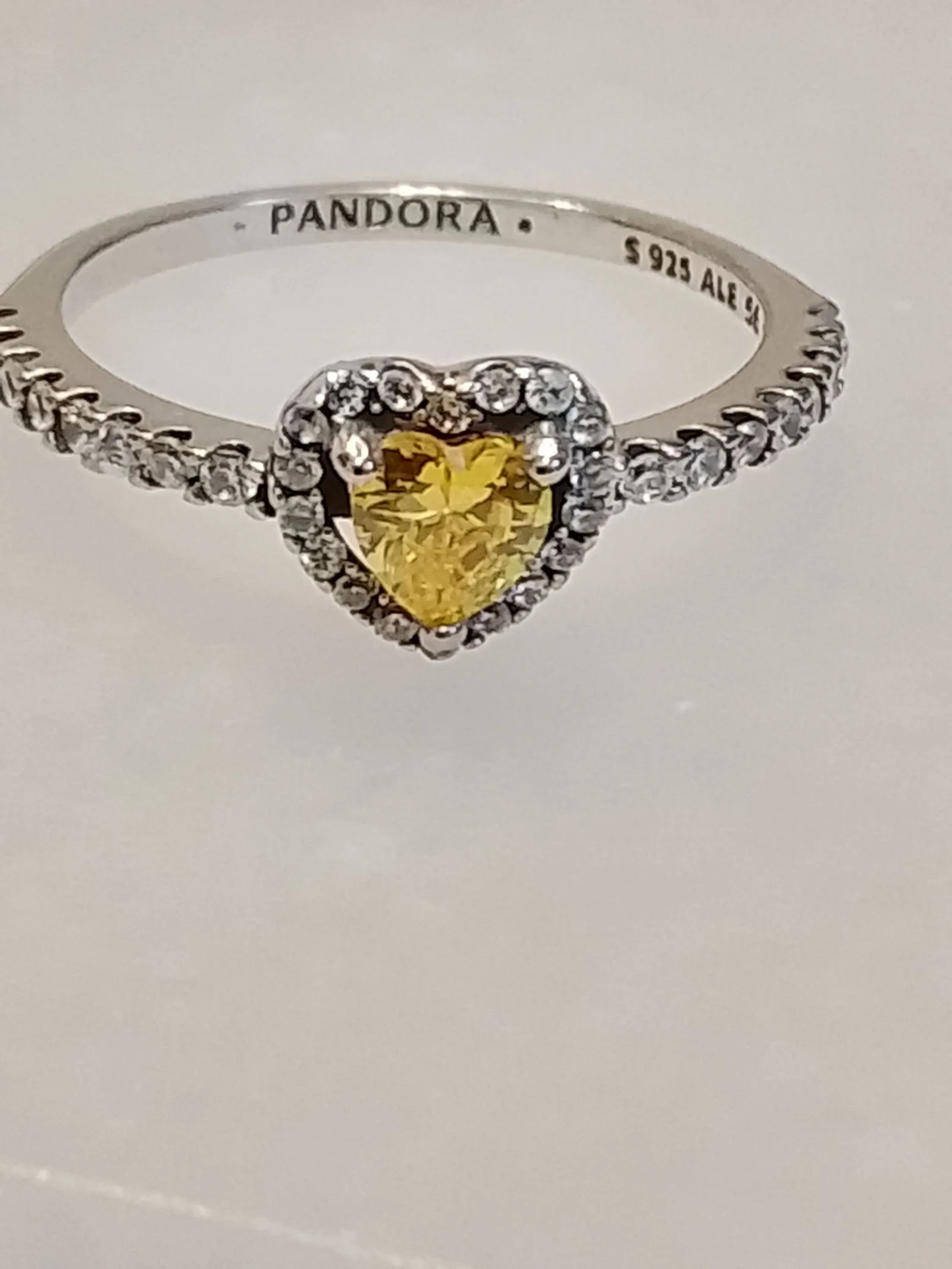 Anel Pandora prata tamanho 58 19mm – photo 4